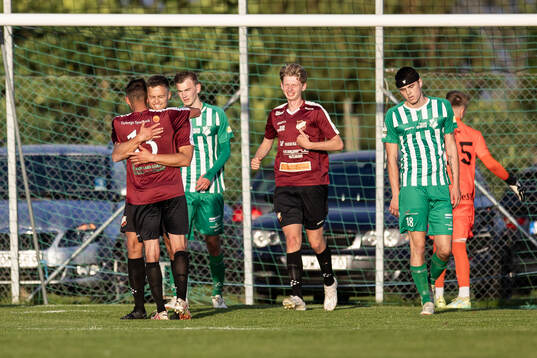 Galtabäcks spelare jublar