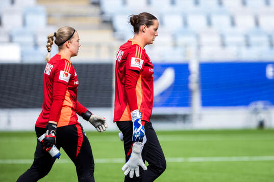 IFK Norrköpings Sofia Hjern och Emma Lind