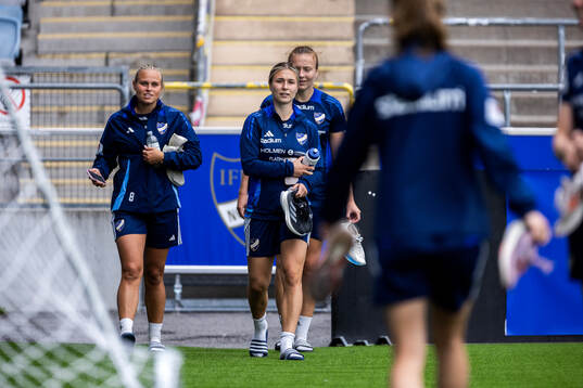 IFK Norrköpings Molly Wiklander och Alexandra Hellekant
