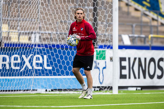 IFK Norrköpings målvakt Emil Holmberg