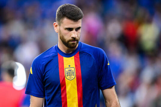 Goalkeeper Unai Simon Mendibil of Spain