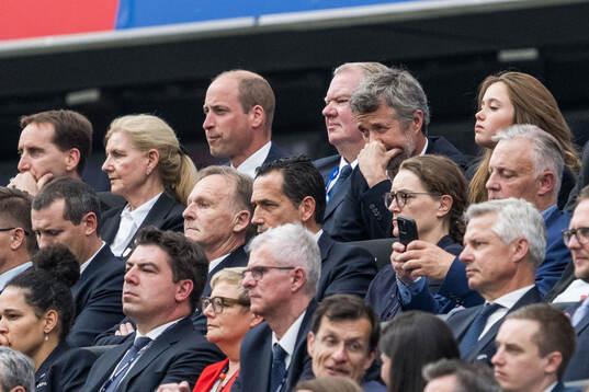 Prince William, Karl-Erik Nilsson, first vice-president of