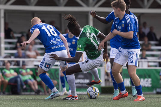 GIF Sundsvalls Lucas Forsberg och Brages Ieltsin Jeronimo