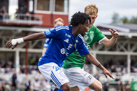 GIF Sundsvalls Kojo Peprah Oppong och Brages Henry Sletsjøe