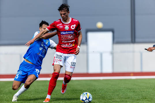 IK Oddevolds Assad Al Hamlawi och Degerfors Oscar Wallin