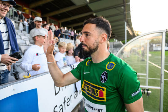 Landskronas målvakt Amr Kaddoura