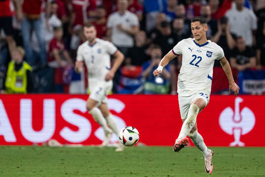 Sasa Lukic of Serbia