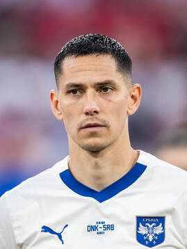Sasa Lukic of Serbia