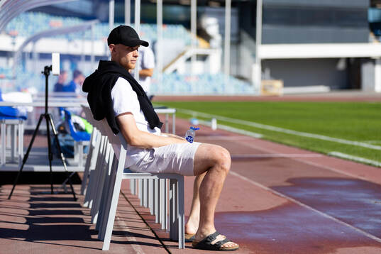 IFK Göteborgs målvakt Pontus Dahlberg innan