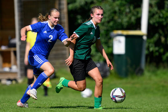 Lydia Angvén, Rynninge IK och Ines Fredlund, Malmö FF