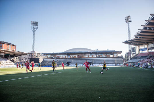Generell vy över Behrn Arena