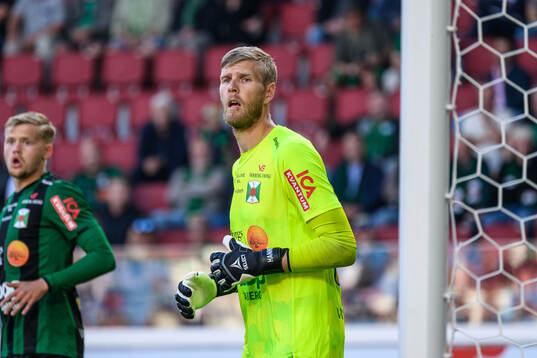 Varbergs målvakt Fredrik Andersson