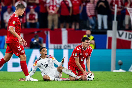 Jamal Musiala of Germany reacts