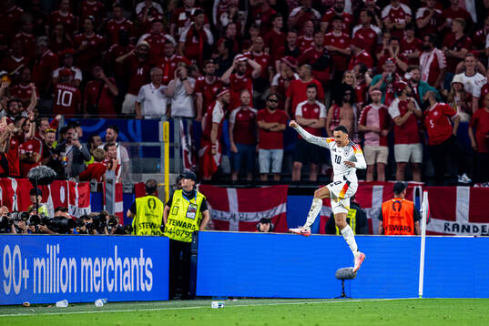 Jamal Musiala of Germany celebrates
