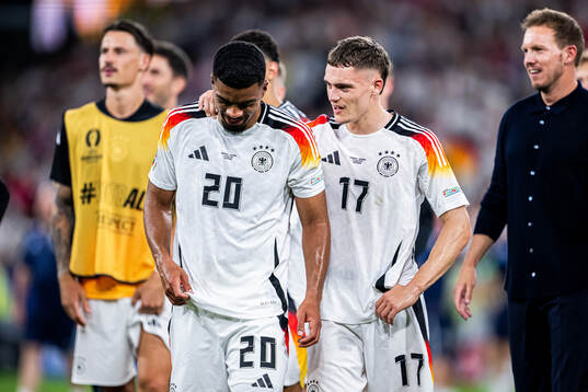 Benjamin Henrichs and Florian Wirtz of Germany