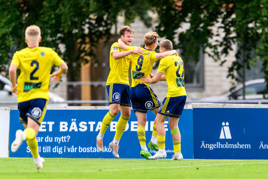 Ängelholms Johan Gudmundsson, Max Eriksson och André