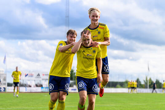 Ängelholms Johan Gudmundsson, André Gustafson och Leo