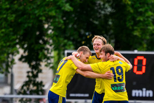 Ängelholms André Gustafson, Max Eriksson och Johan