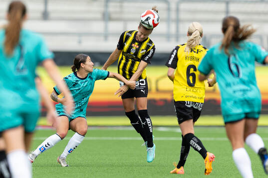 Kristianstads Tabitha Michelle Tindell och Häckens Aivi