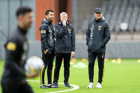 assisterande tränare Javier Agenjo Duran, Johan Mattsson