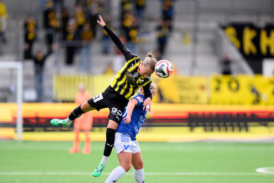 Häckens Filippa Curmark och Trelleborgs Elina Lenir