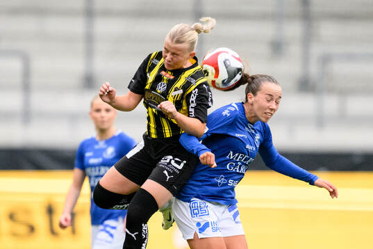 Häckens Matilda Nildén och Trelleborgs Athinna Persson Lundgren