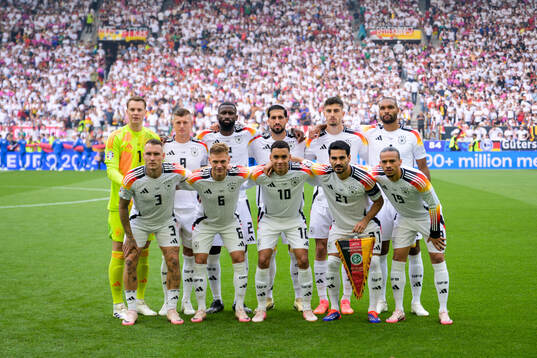 The starting eleven of Germany
