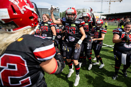Carlstad Crusaders Hedvig Palocci jublar