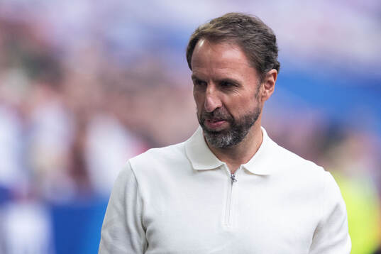 Head coach Gareth Southgate of England