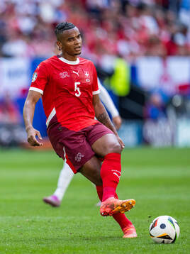 Manuel Akanji of Switzerland