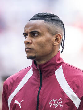 Manuel Akanji of Switzerland