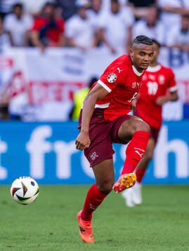 Manuel Akanji of Switzerland