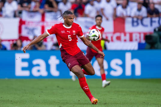 Manuel Akanji of Switzerland