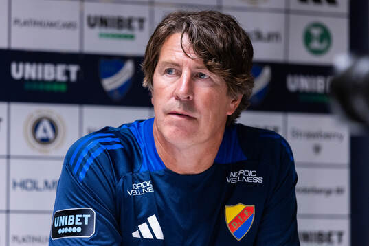 Djurgårdens tränare Thomas Lagerlöf