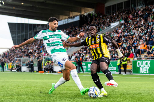 Västerås Elyas Bouzaiene och Häckens Zeidane Inoussa