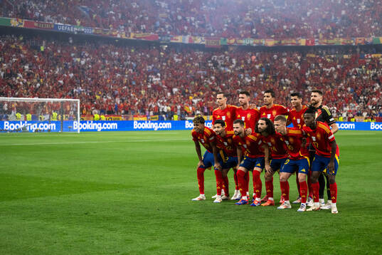 The starting eleven of Spain