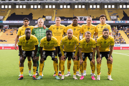 The starting eleven of Elfsborg
