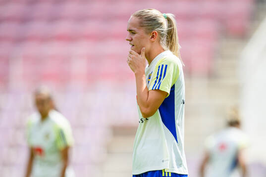 Hanna Lundkvist of the Swedish women's national football