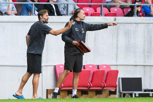 Brommapojkarnas tränare Olof Mellberg