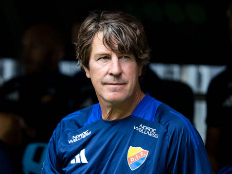 Djurgårdens tränare Thomas Lagerlöf