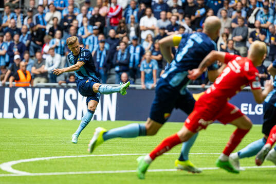 Djurgårdens Samuel Leach Holm