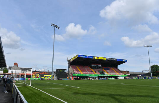A general view inside the stadium