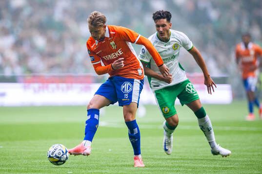 IFK Göteborgs Sebastian Hausner och Hammarbys Deniz Gul