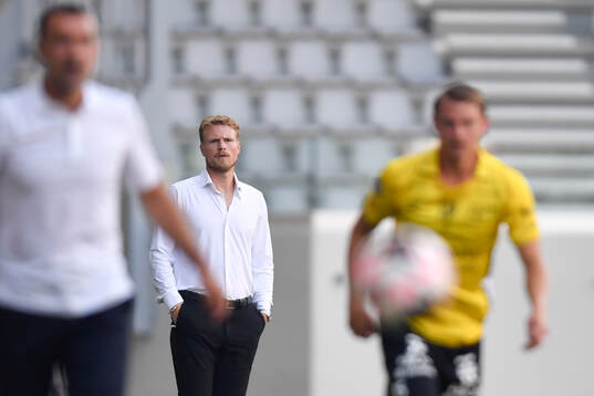 Manager Oscar Hiljemark of Elfsboerg