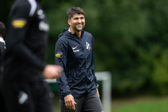 AIKs målvaktstränare Kyriakos Stamatopoulos