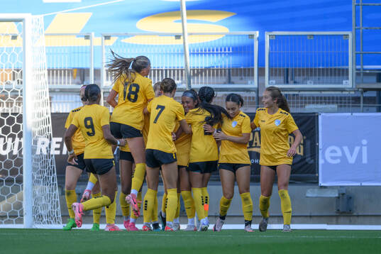 Norcals spelare jublar efter 0-1