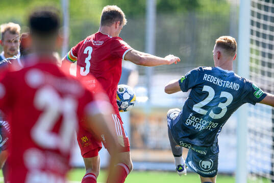 Skövde AIKs Filip Schyberg och Brages Christopher