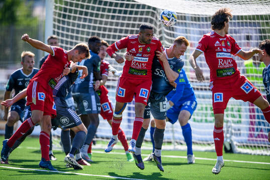 Skövde AIKs Sargon Abraham och Brages Christopher