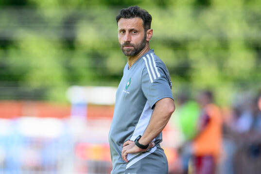 Skövde AIKs tränare Charbel Abraham