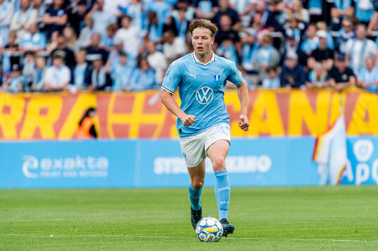Nils Zetterström of Malmö FF